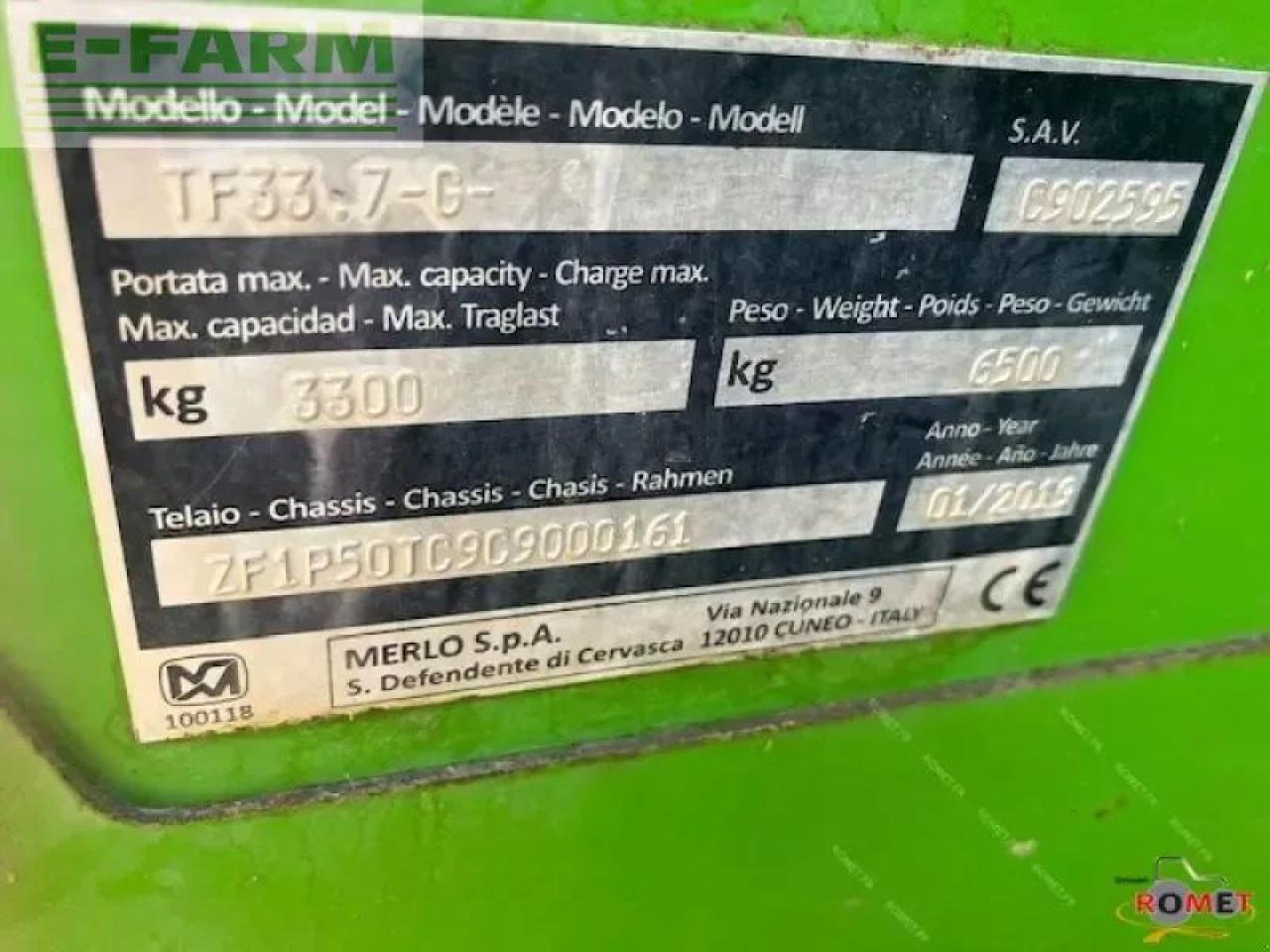 Merlo tf33-7 g - Teleskoplader: das Bild 5 Merlo tf33-7 g - Teleskoplader: das Bild 5