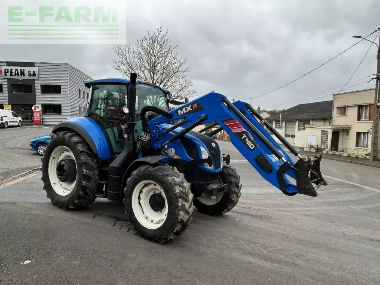 Traktor New Holland t5.110: das Bild 9