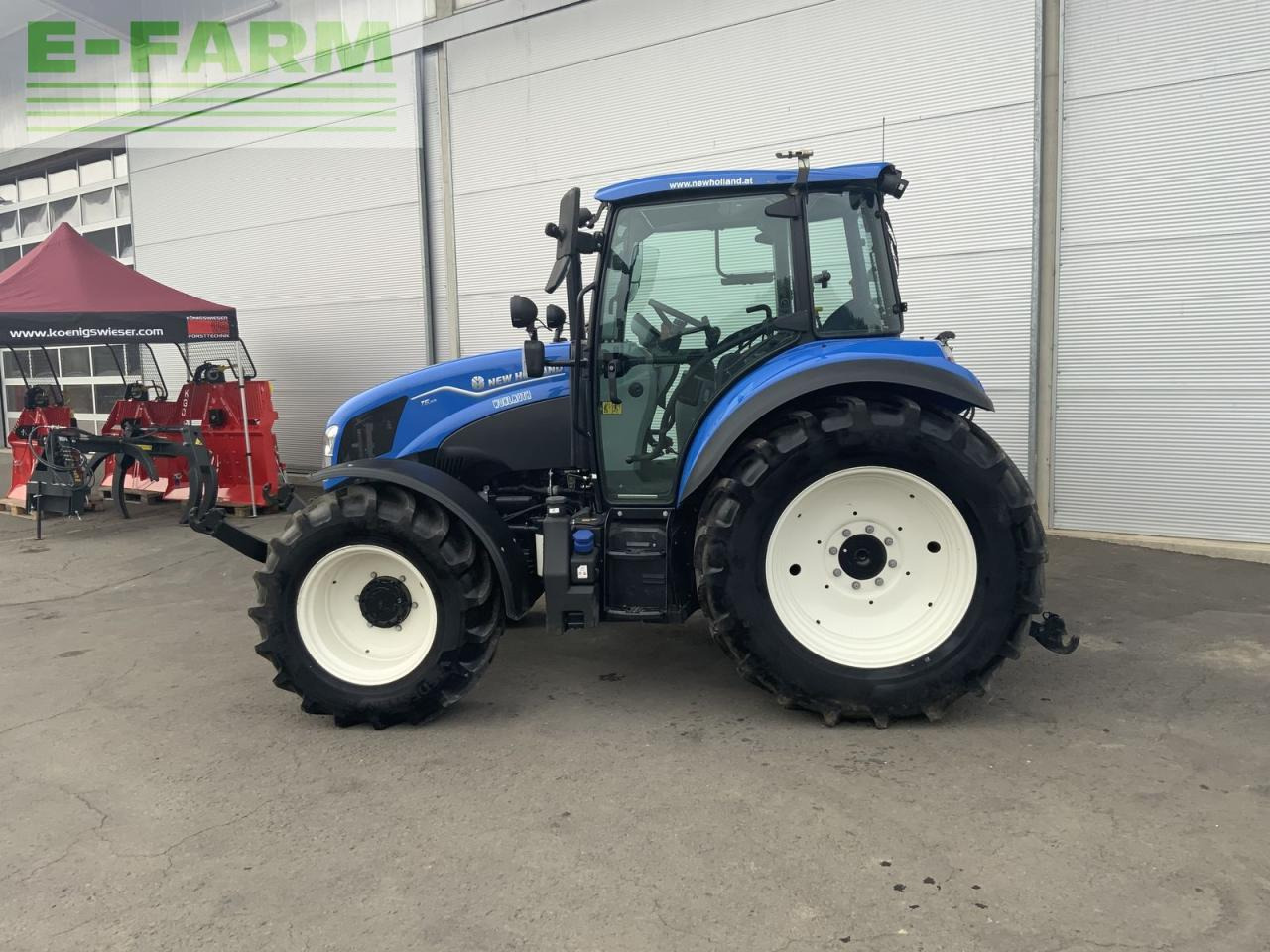 Traktor New Holland t5.110 dual command: das Bild 13