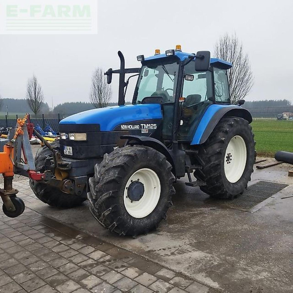 New Holland tm125 traktor 115ps *gebraucht* bj 2001 bad waldsee - Traktor: das Bild 1 New Holland tm125 traktor 115ps *gebraucht* bj 2001 bad waldsee - Traktor: das Bild 1