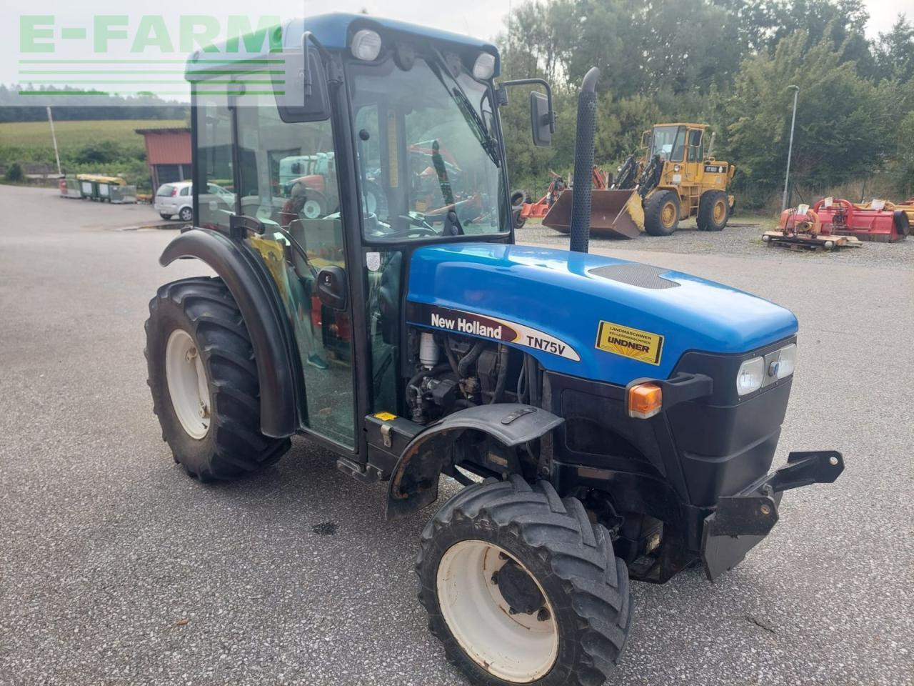 New Holland tn 75 v dt - Traktor: das Bild 1 New Holland tn 75 v dt - Traktor: das Bild 1