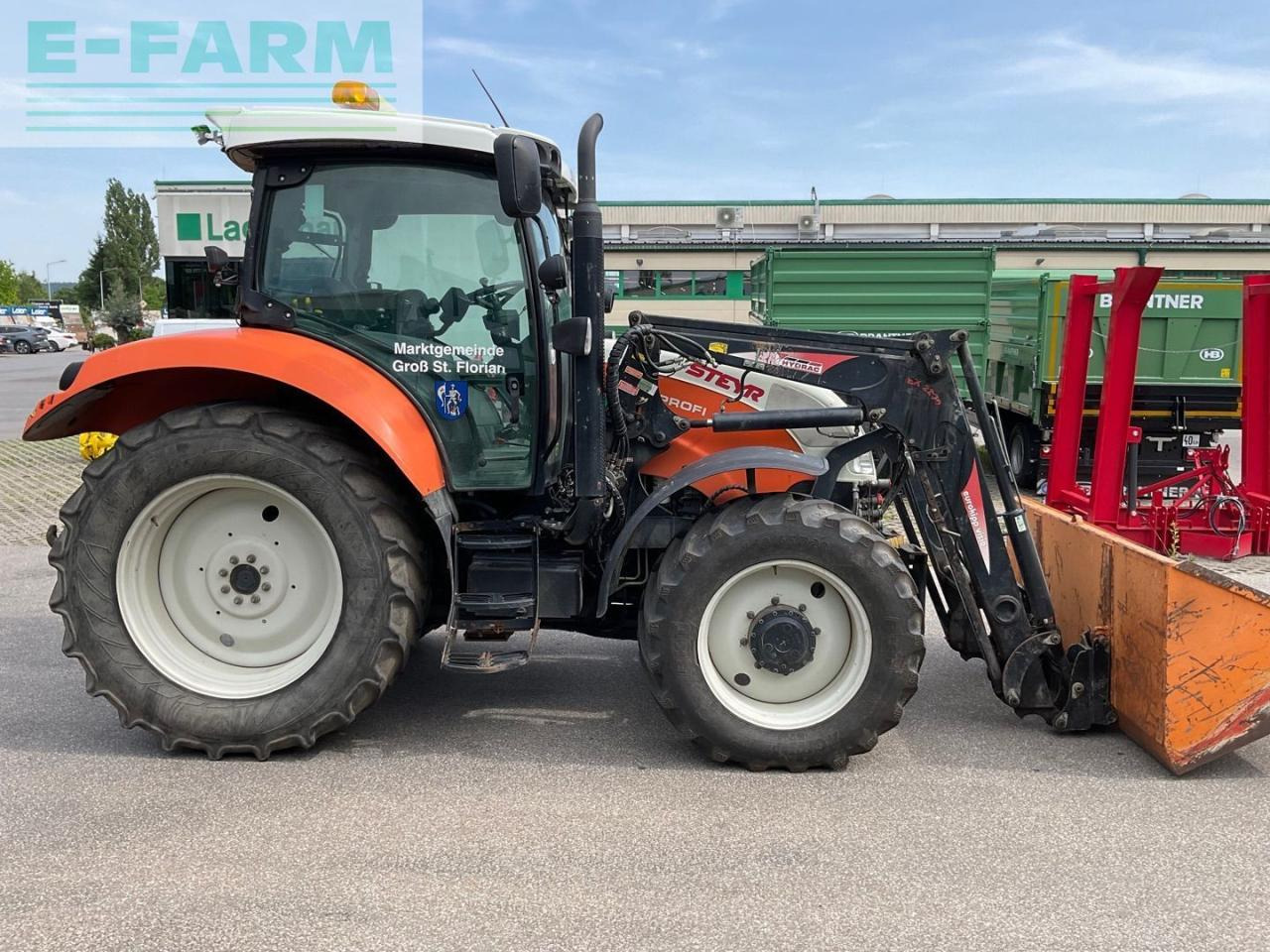 Steyr 4110 Profi - Traktor: das Bild 5 Steyr 4110 Profi - Traktor: das Bild 5