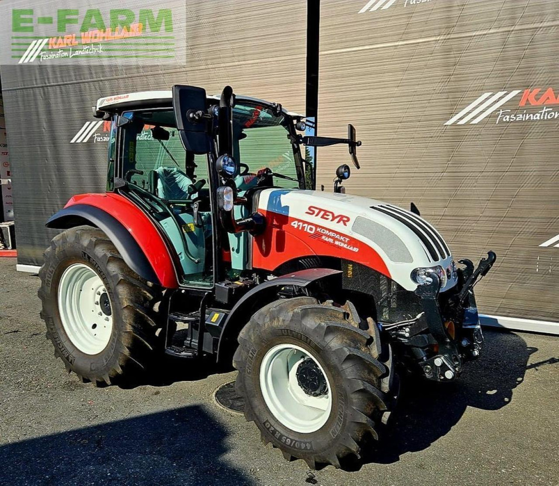 Steyr 4110 kompakt (stage v) - Traktor: das Bild 1 Steyr 4110 kompakt (stage v) - Traktor: das Bild 1
