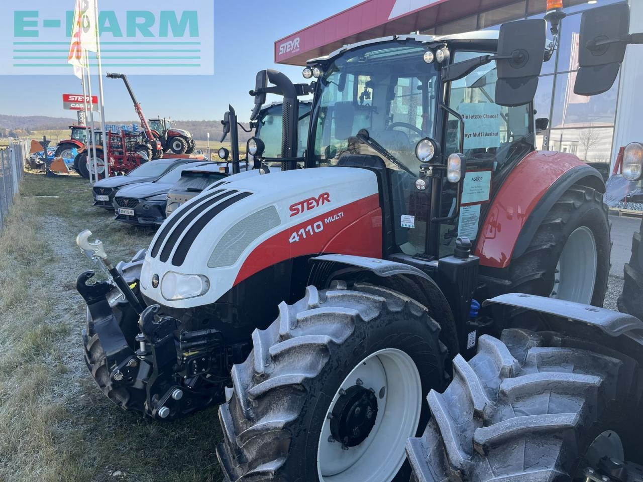 Steyr 4110 multi (stage v) - Traktor: das Bild 1 Steyr 4110 multi (stage v) - Traktor: das Bild 1