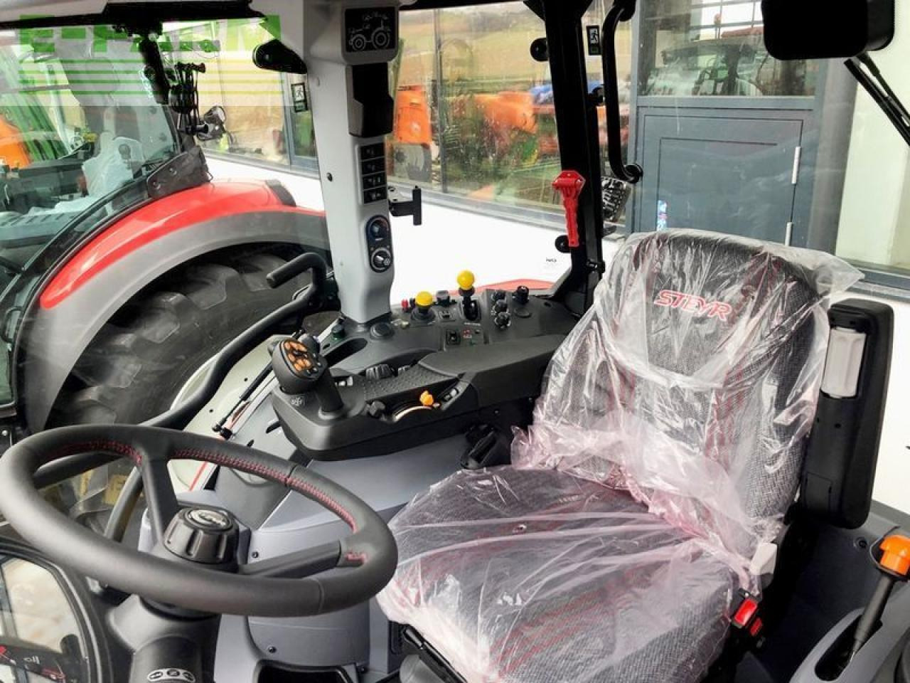 Traktor Steyr 4120 expert cvt CVT: das Bild 8