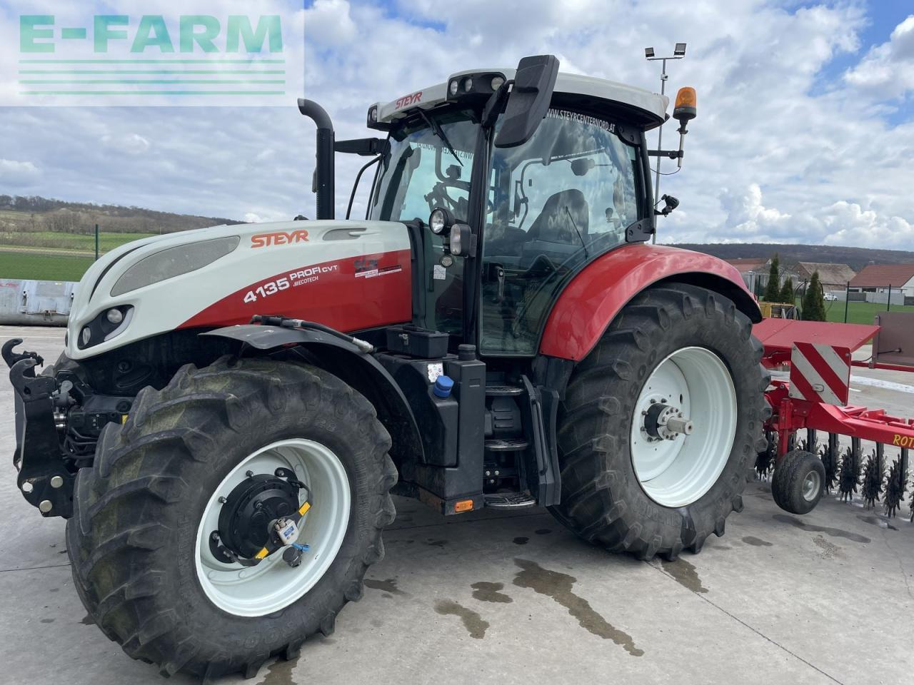 Steyr 4135 profi cvt CVT - Traktor: das Bild 1 Steyr 4135 profi cvt CVT - Traktor: das Bild 1