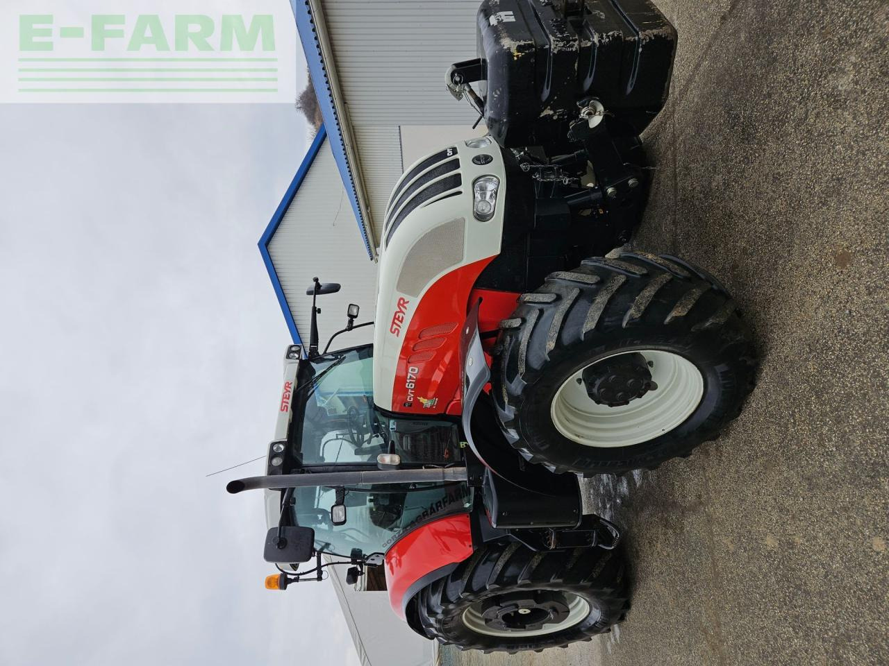 Traktor Steyr 6170 CVT: das Bild 27