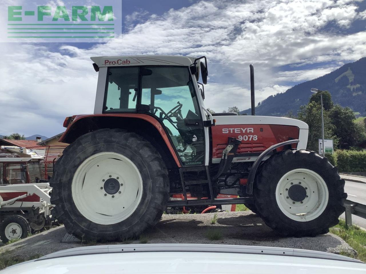Steyr 9078 a t - Traktor: das Bild 5 Steyr 9078 a t - Traktor: das Bild 5