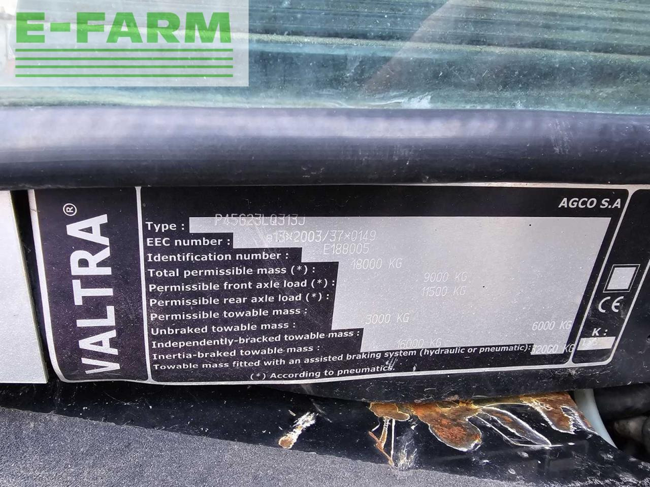 Traktor Valtra S294: das Bild 15