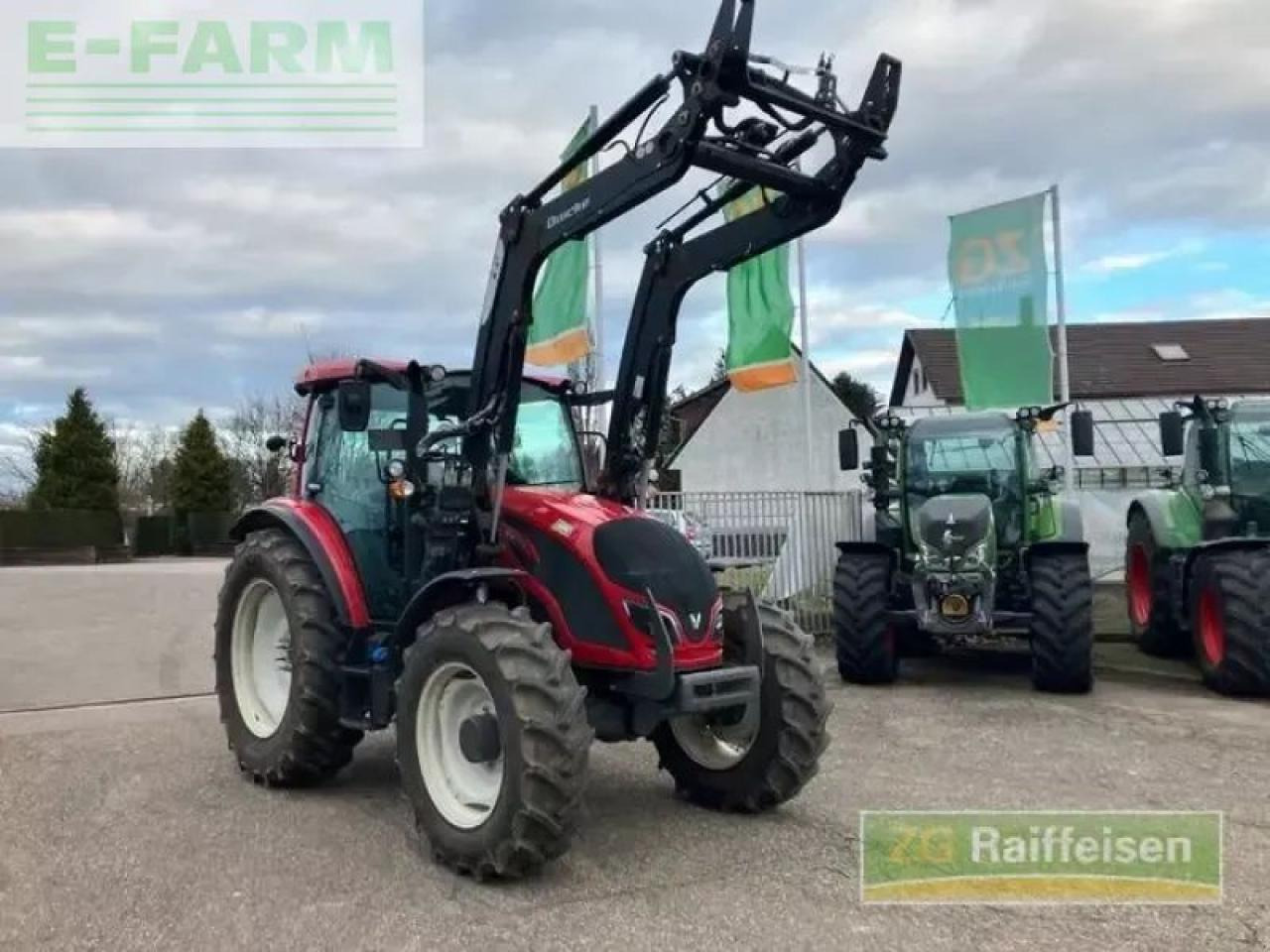 Valtra a104 mit frontlader - Traktor: das Bild 1 Valtra a104 mit frontlader - Traktor: das Bild 1