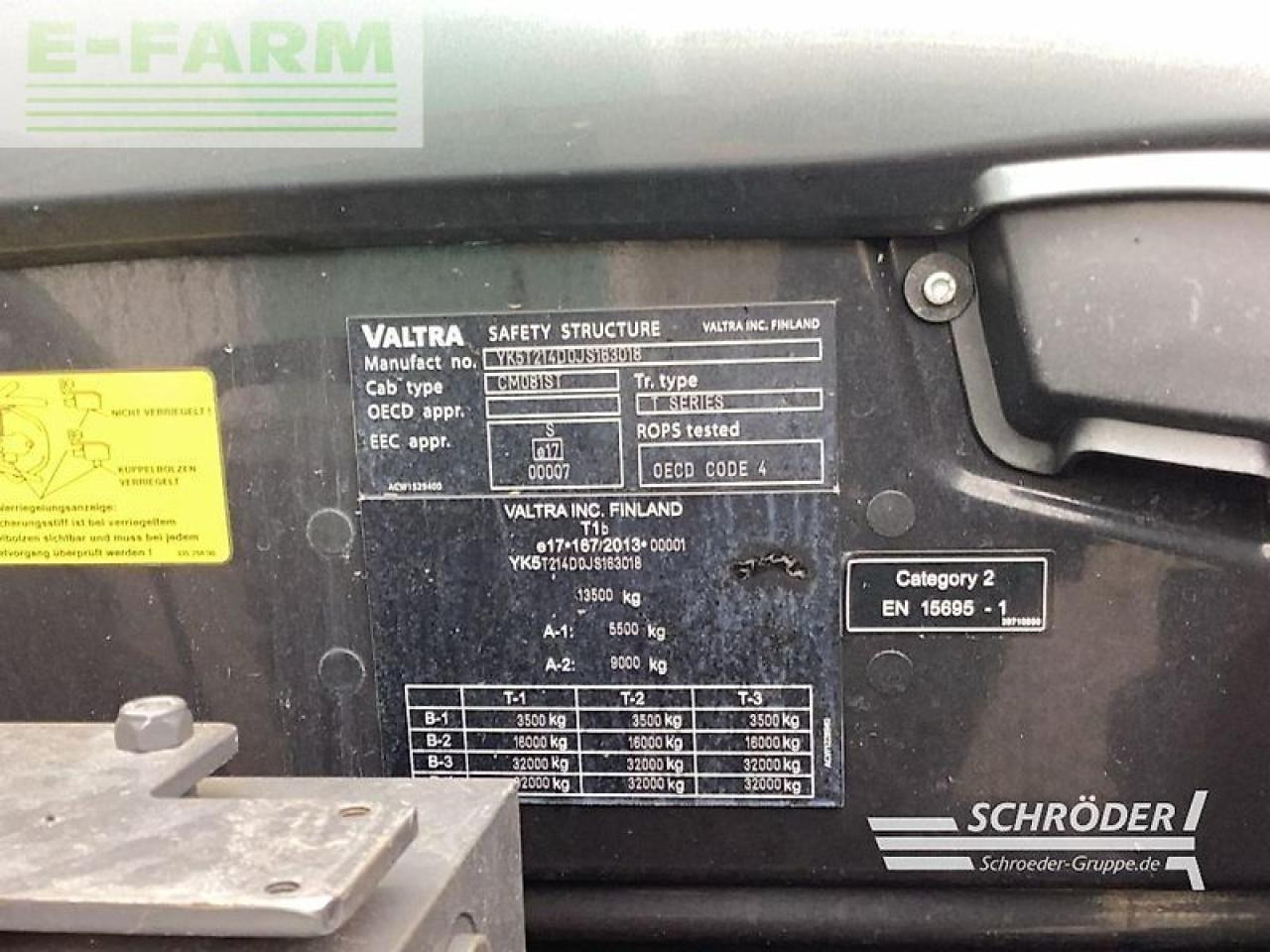Traktor Valtra t 214 d smarttouch: das Bild 9