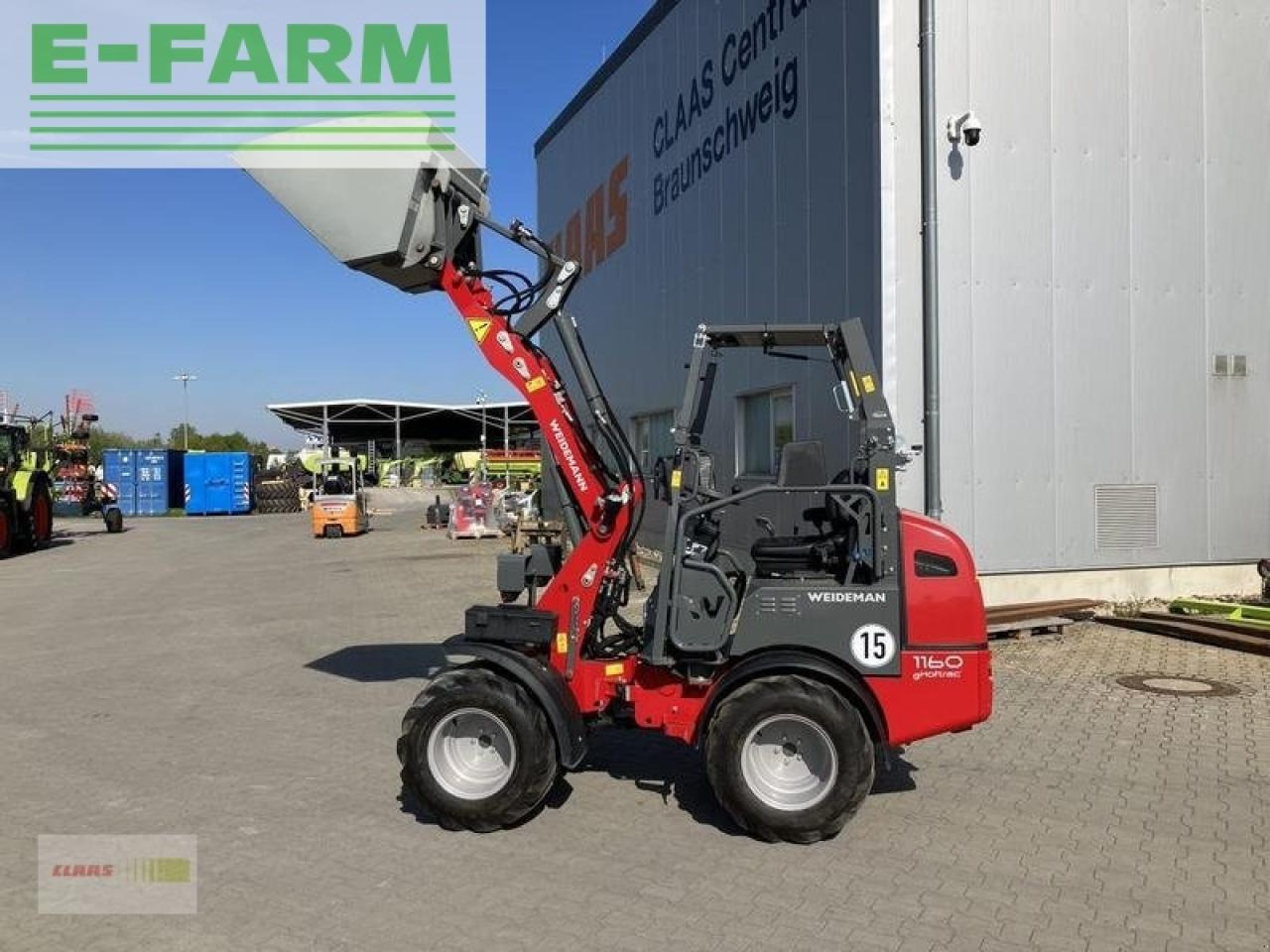 Weidemann 1160 ehoftrac - Radlader: das Bild 1 Weidemann 1160 ehoftrac - Radlader: das Bild 1