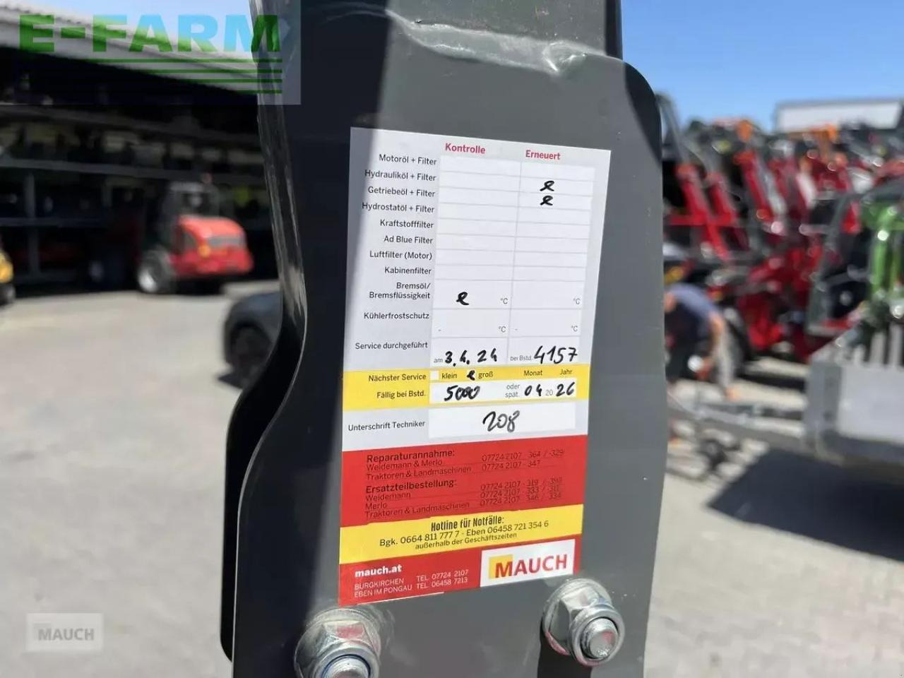 Radlader Weidemann 1160e mit typisierung, 310ah: das Bild 7