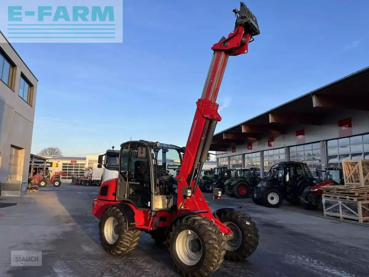 Weidemann 3070cx80 teleradlader 3100h, 30km/h 100l hydr. - Radlader: das Bild 3 Weidemann 3070cx80 teleradlader 3100h, 30km/h 100l hydr. - Radlader: das Bild 3