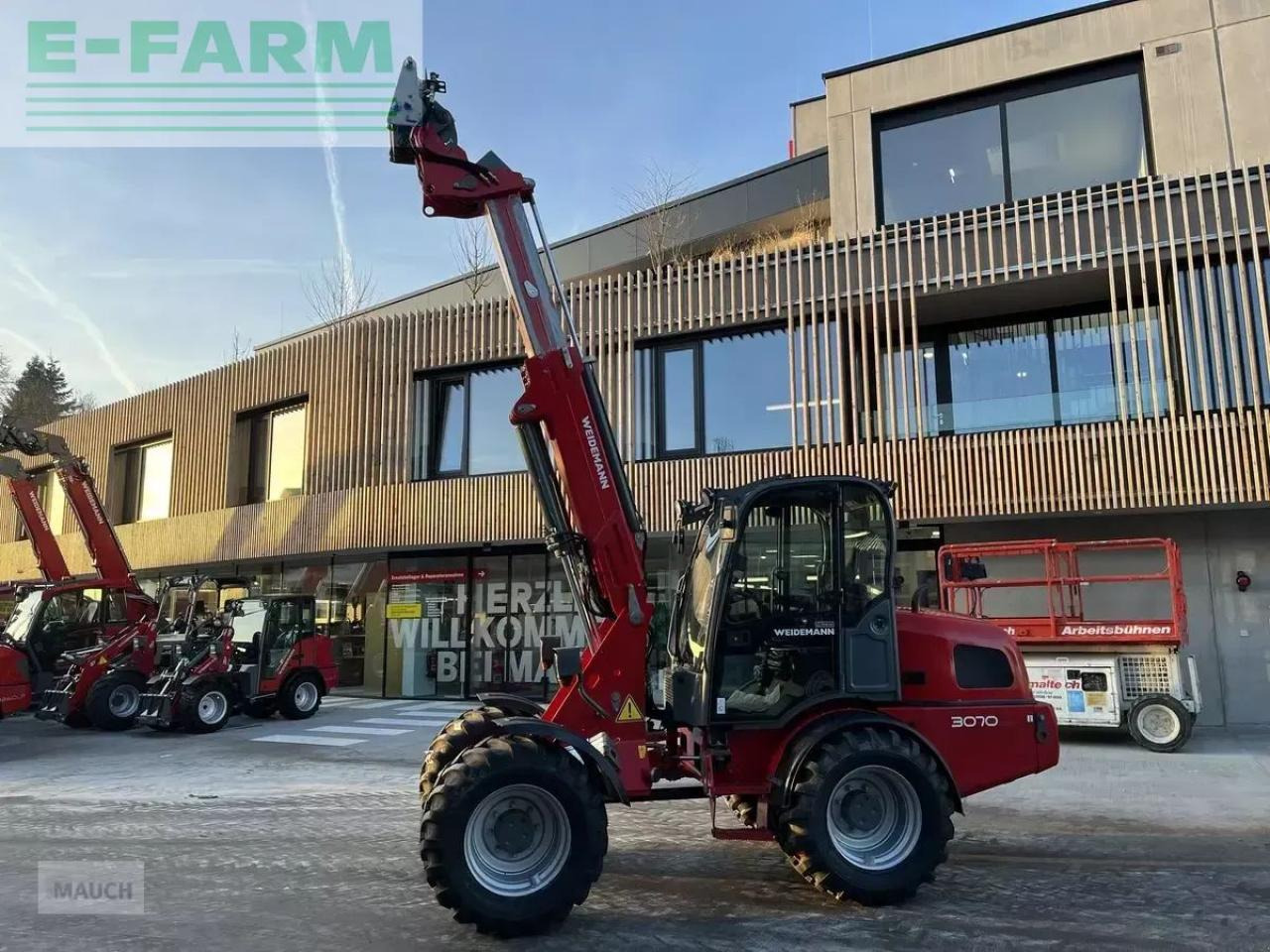 Weidemann 3070cx80 teleradlader 3100h, 30km/h 100l hydr. - Radlader: das Bild 5 Weidemann 3070cx80 teleradlader 3100h, 30km/h 100l hydr. - Radlader: das Bild 5