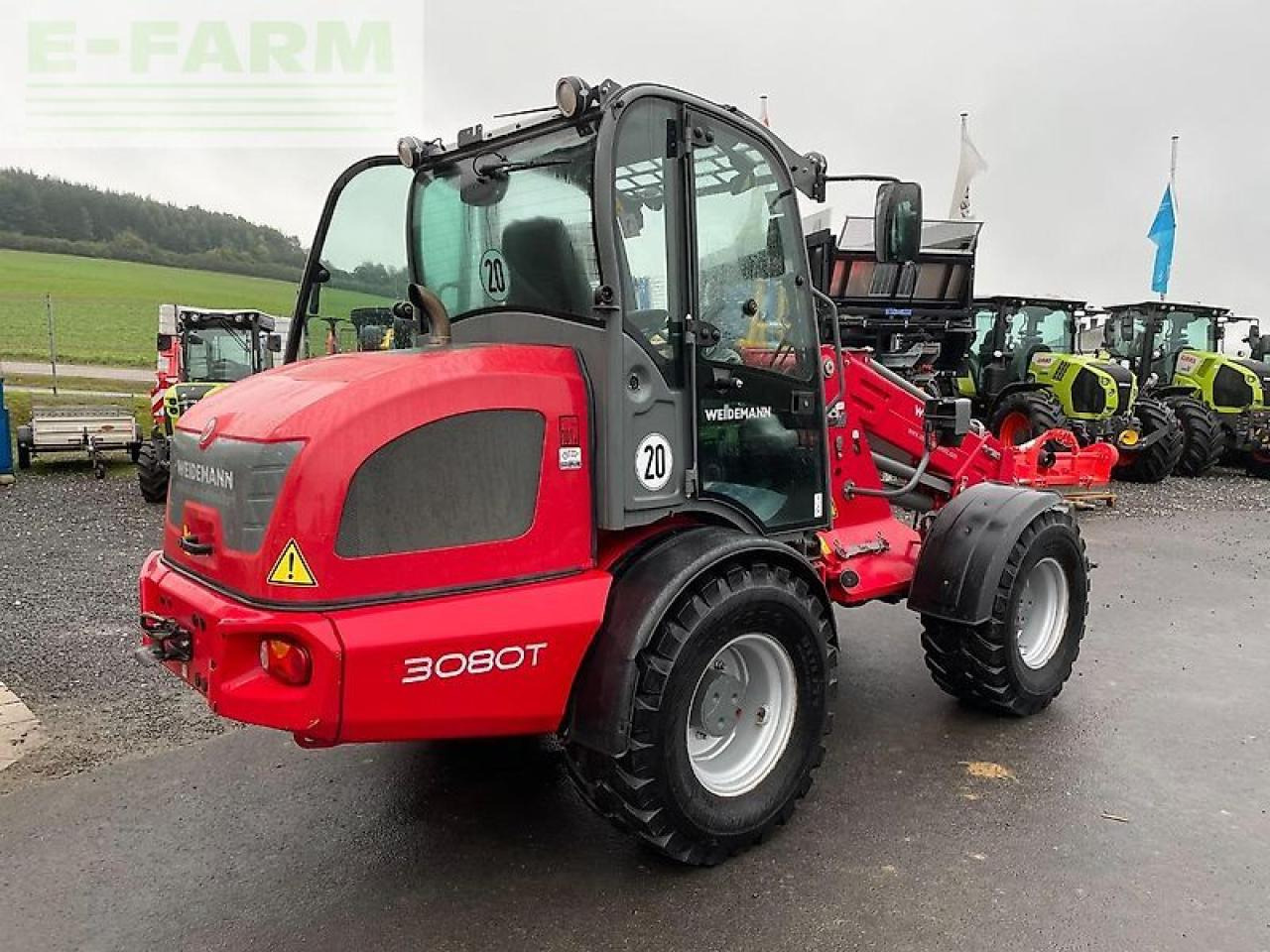 Weidemann 3080t mit euroaufnahme + achsen pa1422 - Radlader: das Bild 5 Weidemann 3080t mit euroaufnahme + achsen pa1422 - Radlader: das Bild 5