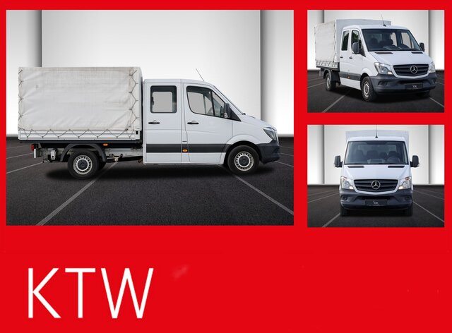 MERCEDES-BENZ Sprinter 214 CDI DOKA Pritsche,Klima,EURO6 - Planen Transporter, Transporter mit Doppelkabine: das Bild 1 MERCEDES-BENZ Sprinter 214 CDI DOKA Pritsche,Klima,EURO6 - Planen Transporter, Transporter mit Doppelkabine: das Bild 1
