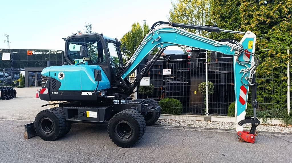 Bobcat Mobilbagger E 57 W, Schnellwechsler MS08, Allrad - Mobilbagger: das Bild 2 Bobcat Mobilbagger E 57 W, Schnellwechsler MS08, Allrad - Mobilbagger: das Bild 2