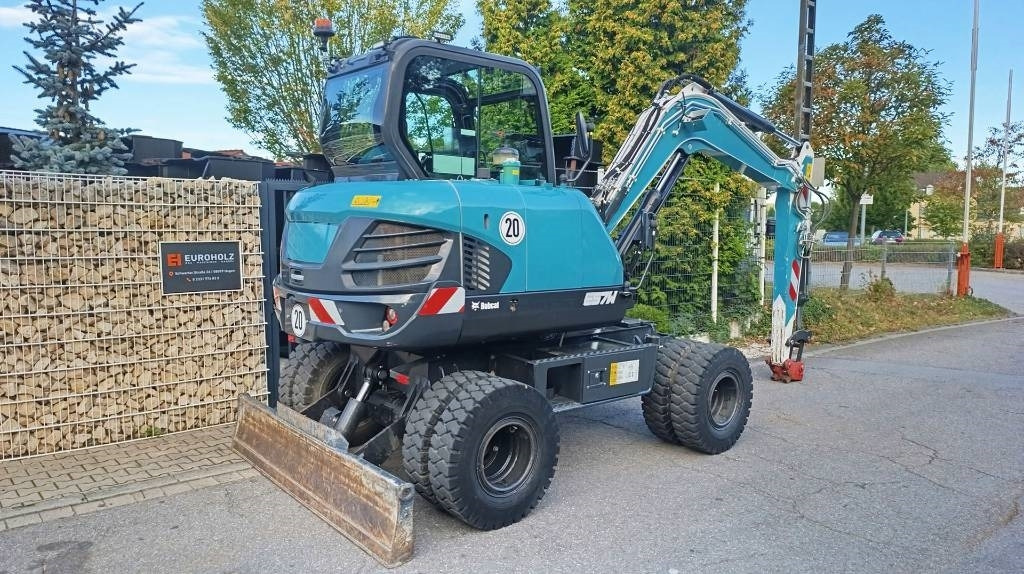 Bobcat Mobilbagger E 57 W, Schnellwechsler MS08, Allrad - Mobilbagger: das Bild 4 Bobcat Mobilbagger E 57 W, Schnellwechsler MS08, Allrad - Mobilbagger: das Bild 4