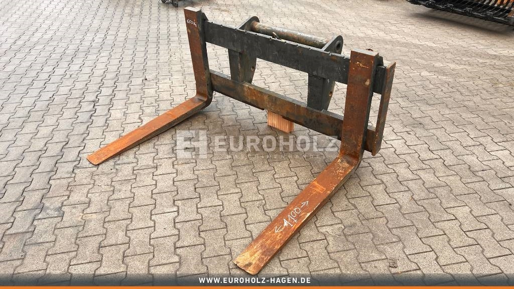 Gabel für Baumaschine Palettengabel passend für Manitou 860L 1100 mm: das Bild 8