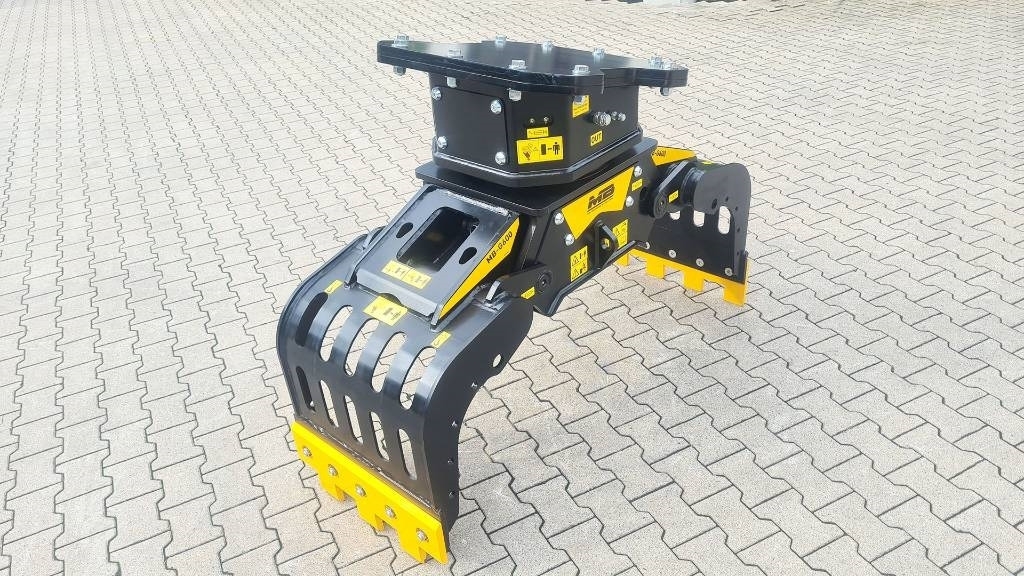 Sortiergreifer MB Crusher MB-G600 S4 6-12 t Messer - Greifer für Baumaschine: das Bild 2 Sortiergreifer MB Crusher MB-G600 S4 6-12 t Messer - Greifer für Baumaschine: das Bild 2