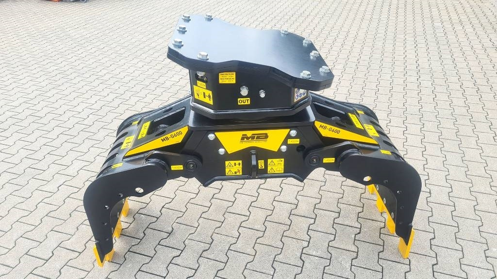 Sortiergreifer MB Crusher MB-G600 S4 6-12 t Messer - Greifer für Baumaschine: das Bild 1 Sortiergreifer MB Crusher MB-G600 S4 6-12 t Messer - Greifer für Baumaschine: das Bild 1