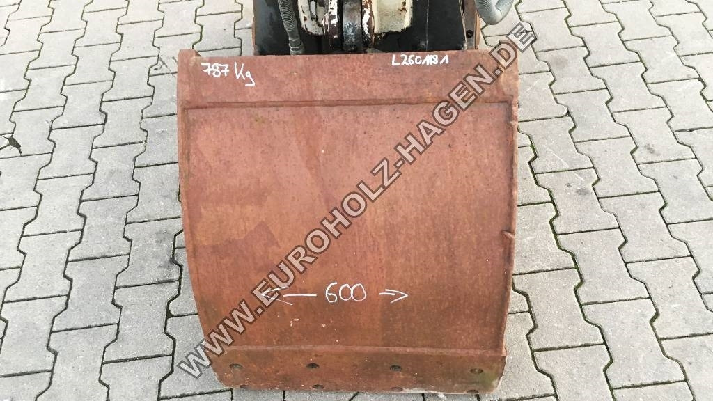 Zweischalengreifer Ø70/280 Schalen 600 mm - Greifer für Baumaschine: das Bild 2 Zweischalengreifer Ø70/280 Schalen 600 mm - Greifer für Baumaschine: das Bild 2