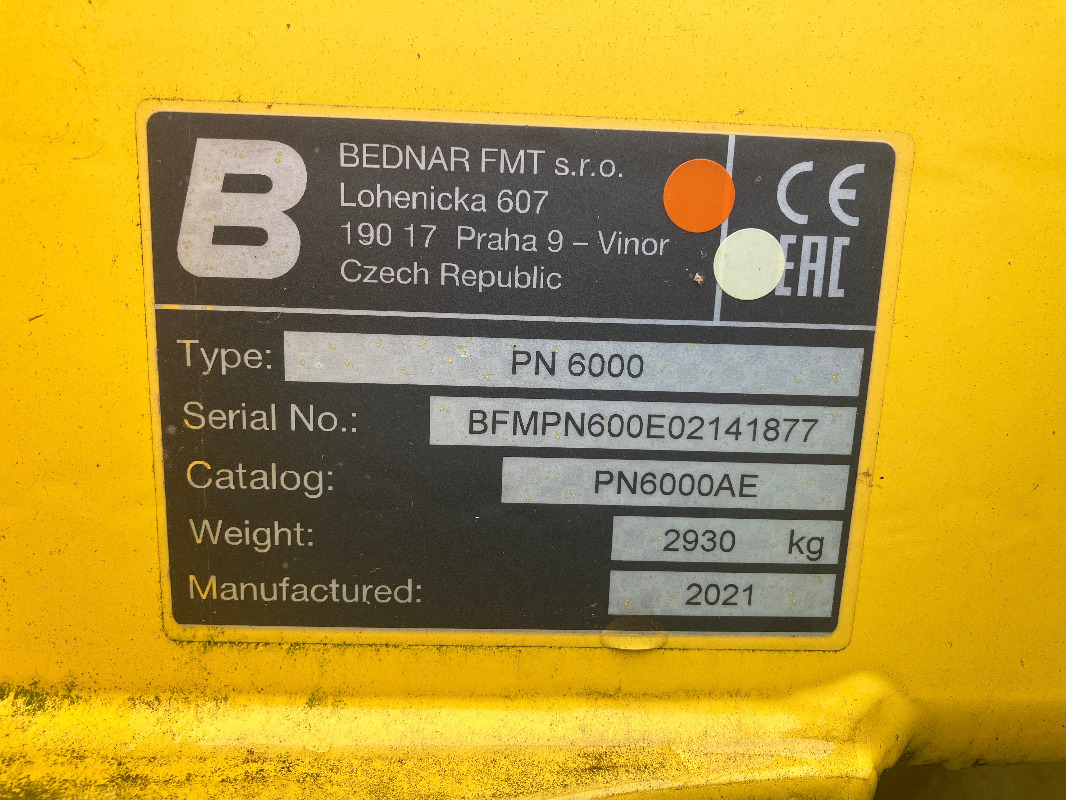 Bednar Striegel-PRO PN 6000 - Düngetechnik: das Bild 4 Bednar Striegel-PRO PN 6000 - Düngetechnik: das Bild 4