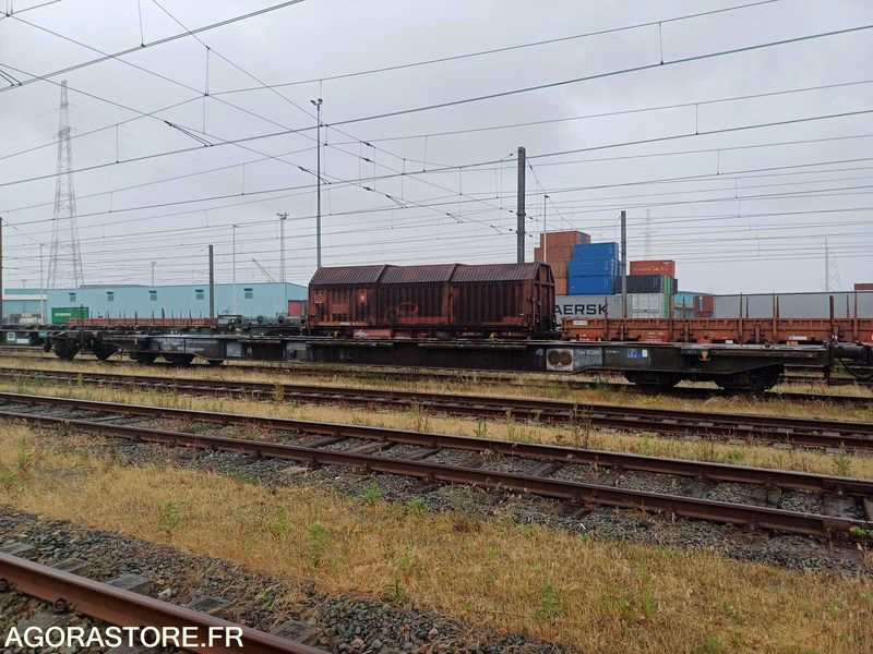Wagon plat intermodal type Sggnss – modèle 6432B0-4, 72 pieds - 2004 (ref 1470) - Andere Technik: das Bild 3 Wagon plat intermodal type Sggnss – modèle 6432B0-4, 72 pieds - 2004 (ref 1470) - Andere Technik: das Bild 3