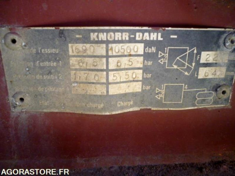 Remorque Porte Caissons KAISER ROBUSTE - Auflieger: das Bild 5 Remorque Porte Caissons KAISER ROBUSTE - Auflieger: das Bild 5