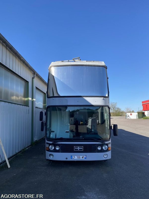 BUS VIP DOUBLE ETAGE MOTORHOMEVIP VANHOOL + REMORQUE + AUVENT DE RECEPTION - Verkaufsfahrzeug, Bus: das Bild 2 BUS VIP DOUBLE ETAGE MOTORHOMEVIP VANHOOL + REMORQUE + AUVENT DE RECEPTION - Verkaufsfahrzeug, Bus: das Bild 2