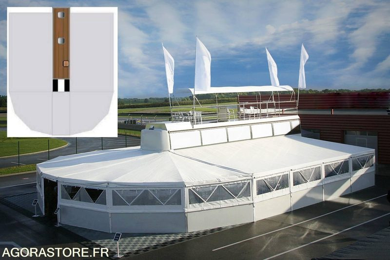 BUS VIP DOUBLE ETAGE MOTORHOMEVIP VANHOOL + REMORQUE + AUVENT DE RECEPTION - Verkaufsfahrzeug, Bus: das Bild 4 BUS VIP DOUBLE ETAGE MOTORHOMEVIP VANHOOL + REMORQUE + AUVENT DE RECEPTION - Verkaufsfahrzeug, Bus: das Bild 4