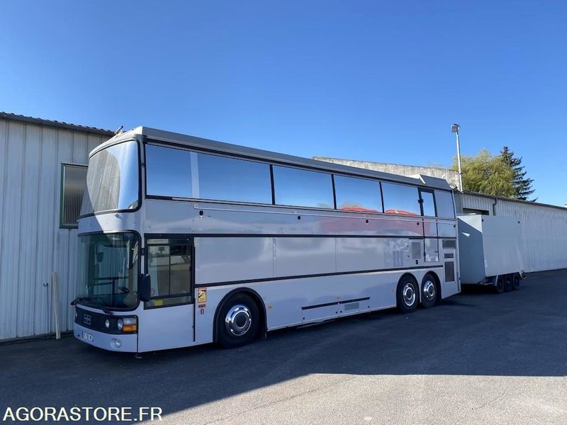 BUS VIP DOUBLE ETAGE MOTORHOMEVIP VANHOOL + REMORQUE + AUVENT DE RECEPTION - Doppeldeckerbus: das Bild 1 BUS VIP DOUBLE ETAGE MOTORHOMEVIP VANHOOL + REMORQUE + AUVENT DE RECEPTION - Doppeldeckerbus: das Bild 1