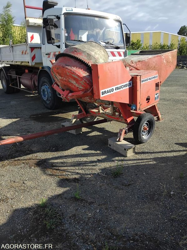Bétonnière Braud Faucheux Type HE 340 (340l) - Betonmischer: das Bild 1 Bétonnière Braud Faucheux Type HE 340 (340l) - Betonmischer: das Bild 1
