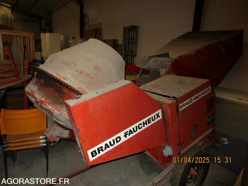 Bétonnière Braud Faucheux Type HE 340 (340l) - Betonmischer: das Bild 4 Bétonnière Braud Faucheux Type HE 340 (340l) - Betonmischer: das Bild 4