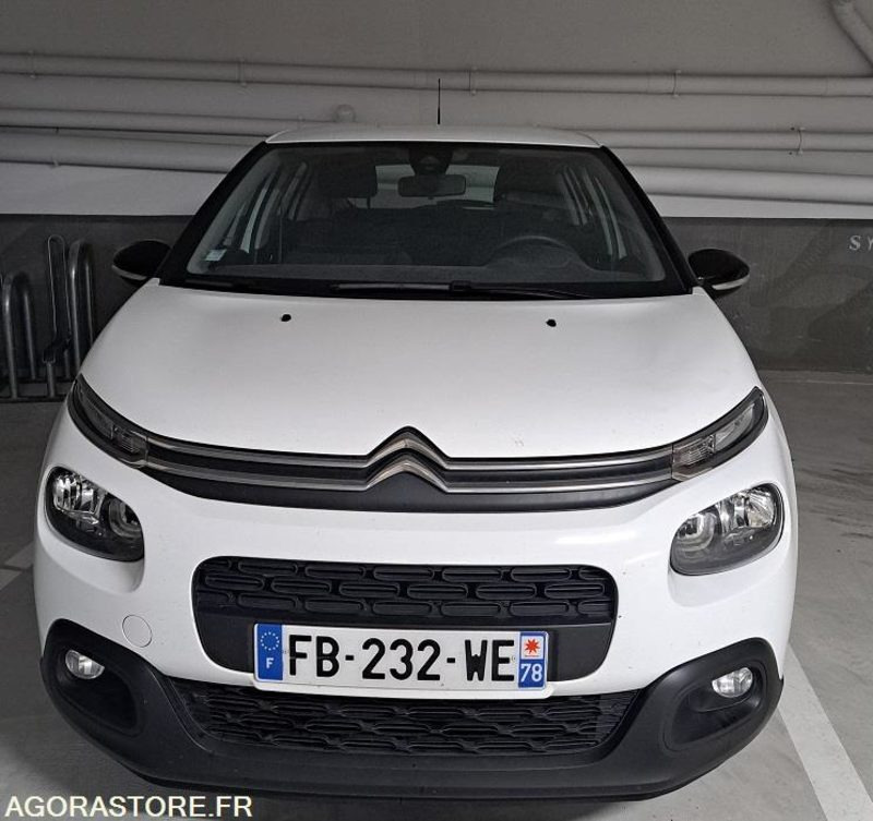 CITROEN - C3 - 2018 - 96000 KM - PKW: das Bild 1 CITROEN - C3 - 2018 - 96000 KM - PKW: das Bild 1
