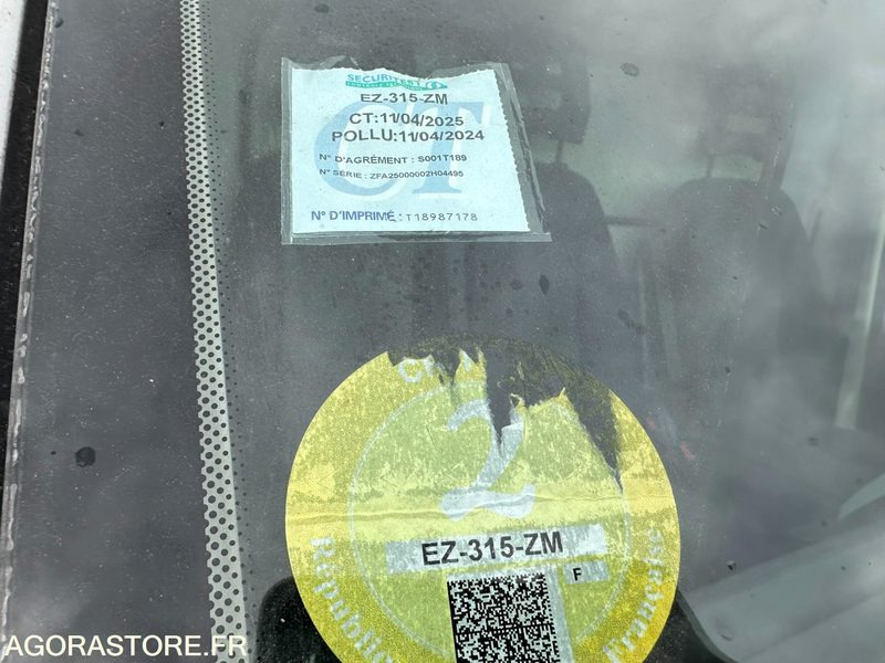 FOURGON - FIAT - DUCATO CAISSE 20m3 HAYON - 2018 / 108.000 KM - Kastenwagen: das Bild 5 FOURGON - FIAT - DUCATO CAISSE 20m3 HAYON - 2018 / 108.000 KM - Kastenwagen: das Bild 5