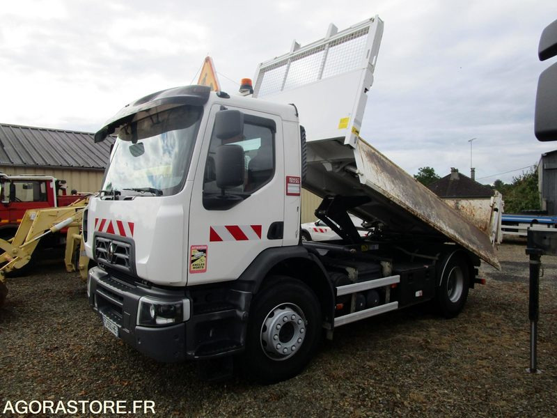 Camion Porteur Tribenne Renault D.wide 250 - 2019 - 84 750km - TRES BON ETAT - LKW: das Bild 1 Camion Porteur Tribenne Renault D.wide 250 - 2019 - 84 750km - TRES BON ETAT - LKW: das Bild 1