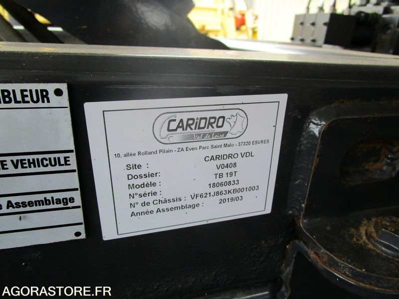 Camion Porteur Tribenne Renault D.wide 250 - 2019 - 84 750km - TRES BON ETAT - LKW: das Bild 5 Camion Porteur Tribenne Renault D.wide 250 - 2019 - 84 750km - TRES BON ETAT - LKW: das Bild 5