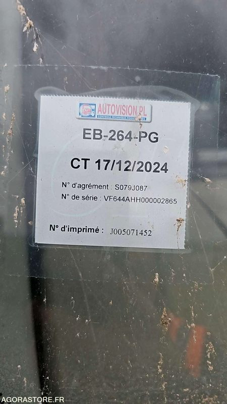 PORTEUR BACHE RENAULT MIDLUM - EB264PG - 476000kms - LKW: das Bild 5 PORTEUR BACHE RENAULT MIDLUM - EB264PG - 476000kms - LKW: das Bild 5