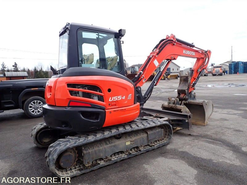 MINI-PELLE KUBOTA U55-4 - ANNÉE 2018 - PREMIÈRE MAIN - 2027 HEURES - Bagger: das Bild 3 MINI-PELLE KUBOTA U55-4 - ANNÉE 2018 - PREMIÈRE MAIN - 2027 HEURES - Bagger: das Bild 3