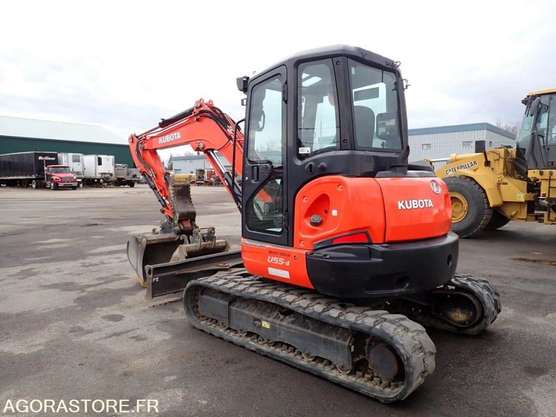 MINI-PELLE KUBOTA U55-4 - ANNÉE 2018 - PREMIÈRE MAIN - 2027 HEURES - Bagger: das Bild 2 MINI-PELLE KUBOTA U55-4 - ANNÉE 2018 - PREMIÈRE MAIN - 2027 HEURES - Bagger: das Bild 2
