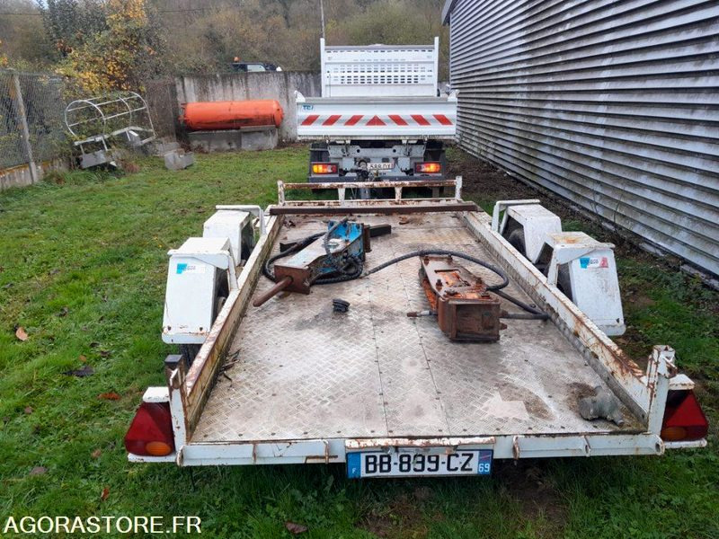 REMORQUE PORTE ENGINS MOIROUD TR3200 (PTAC 3000 Kg) - Gartengerät: das Bild 4 REMORQUE PORTE ENGINS MOIROUD TR3200 (PTAC 3000 Kg) - Gartengerät: das Bild 4