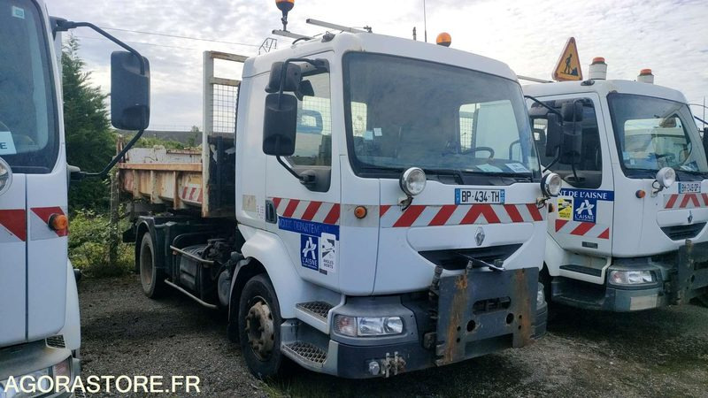 RENAULT MIDLUM 180 - 2001 - 269671 KM - Kipper Transporter: das Bild 1 RENAULT MIDLUM 180 - 2001 - 269671 KM - Kipper Transporter: das Bild 1