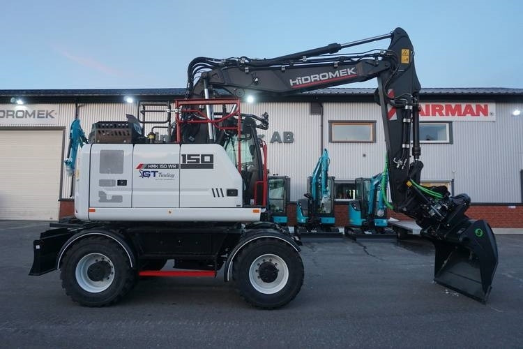 Hidromek HMK 150WR-5 - Mobilbagger: das Bild 5 Hidromek HMK 150WR-5 - Mobilbagger: das Bild 5