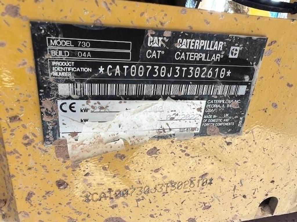 CAT 730 - Knickgelenkter Dumper: das Bild 5 CAT 730 - Knickgelenkter Dumper: das Bild 5