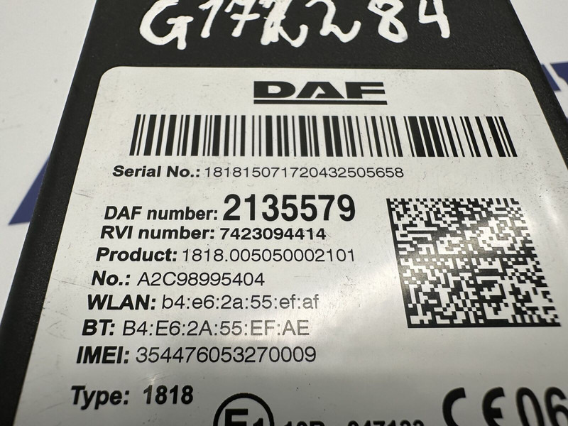 DAF GPS module - Steuergerät für LKW: das Bild 3 DAF GPS module - Steuergerät für LKW: das Bild 3