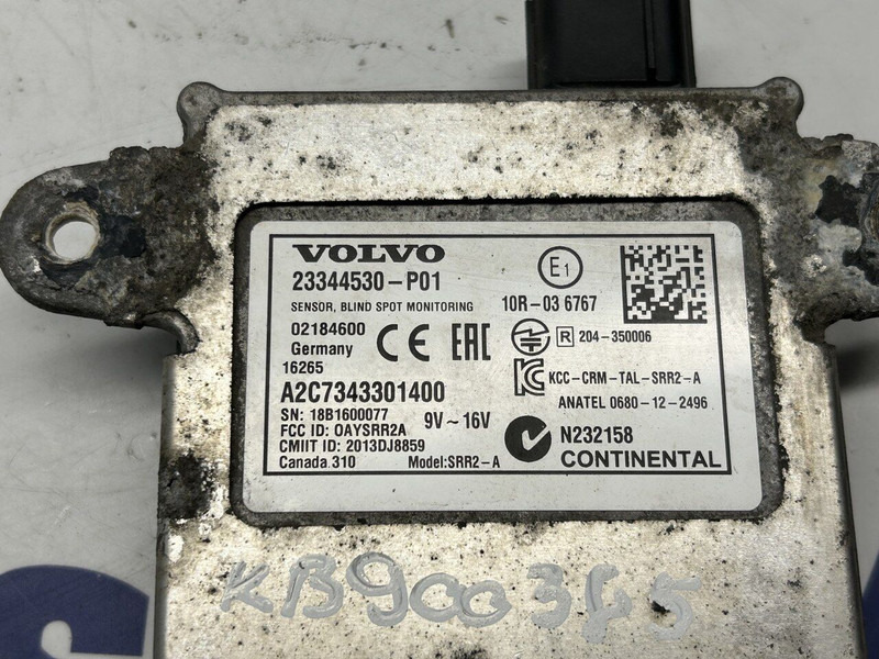 Volvo lane change support system, distance sensor - Sensor für LKW: das Bild 4 Volvo lane change support system, distance sensor - Sensor für LKW: das Bild 4