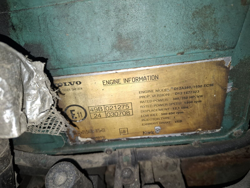 Volvo D12A - Motor: das Bild 3 Volvo D12A - Motor: das Bild 3