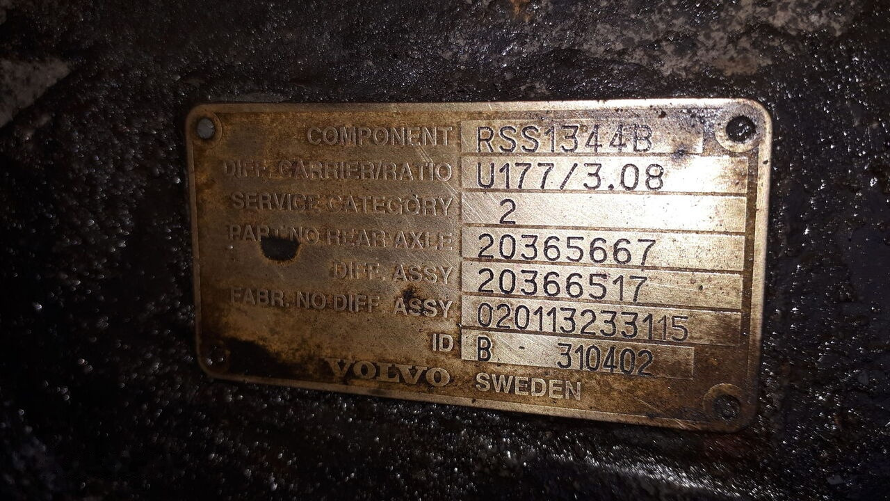 Volvo MS17X.- 2.85/ 3.08 .\5.29\ 5.63. Volvo FH12\ FH-13 truck - Differenzial Getriebe für LKW: das Bild 2 Volvo MS17X.- 2.85/ 3.08 .\5.29\ 5.63. Volvo FH12\ FH-13 truck - Differenzial Getriebe für LKW: das Bild 2